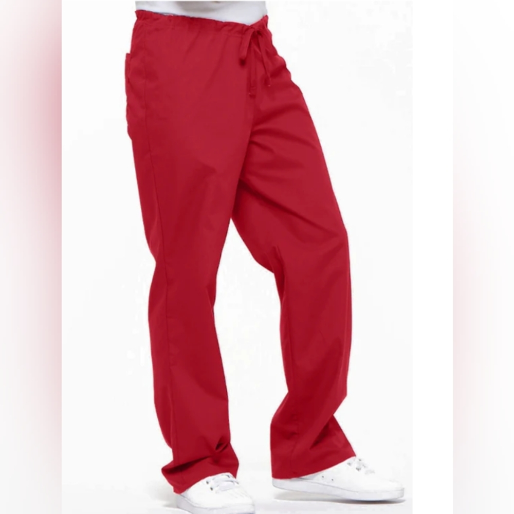 NWT Dickies Scrubs Pants in Red - Size XS